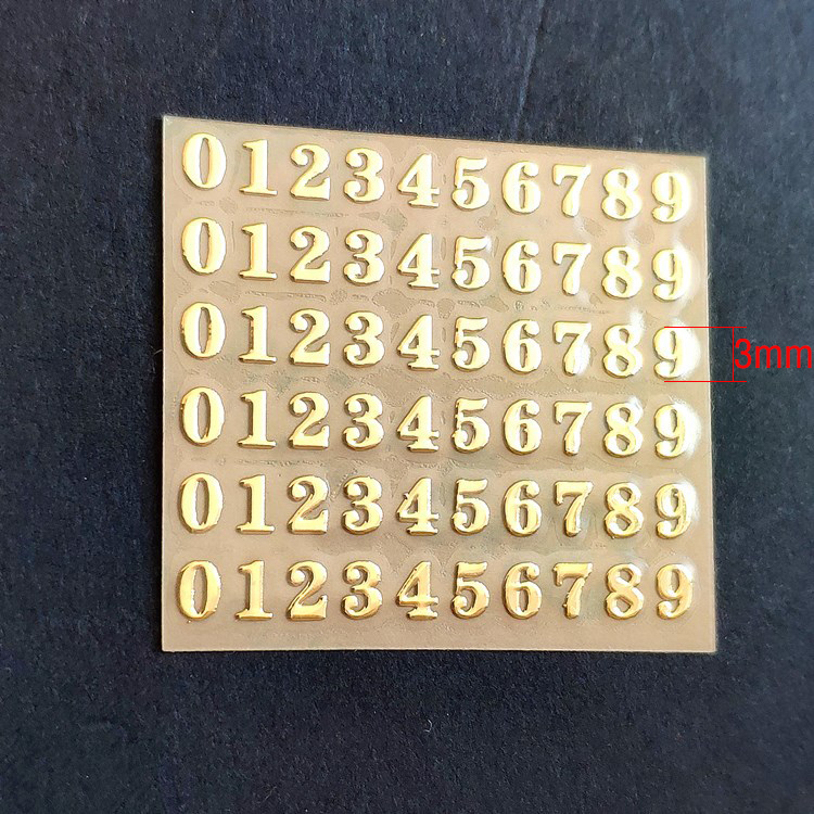 1 hoja de pegatinas de letras en inglés dorado 3D duraderas impermeables de PVC para fotos, álbumes, decoración, mayúsculas, alfanuméricas: Rojo