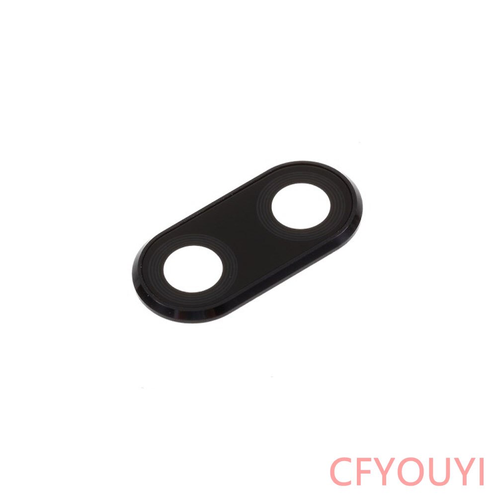 Back Rear Camera Lens Ring Cover Replacement Part For Huawei Honor 10: Black