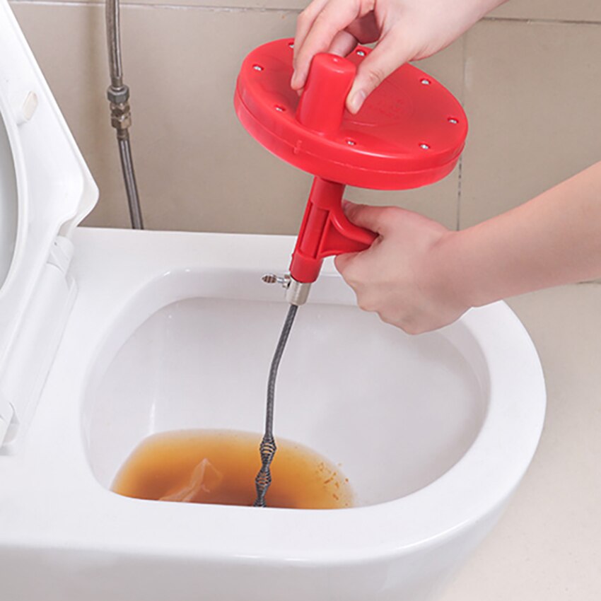 7M Cuisine Drain D&#39;égout Nettoyeurs Câble Évier Outils De Nettoyage, Baignoire Vidange Nettoyant Wc Drague Nettoyer Le Pipeline Sabot