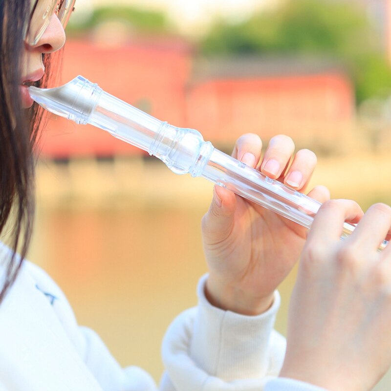 8-Hole Soprano Descant Recorder with Cleaning Rod Music Instrument
