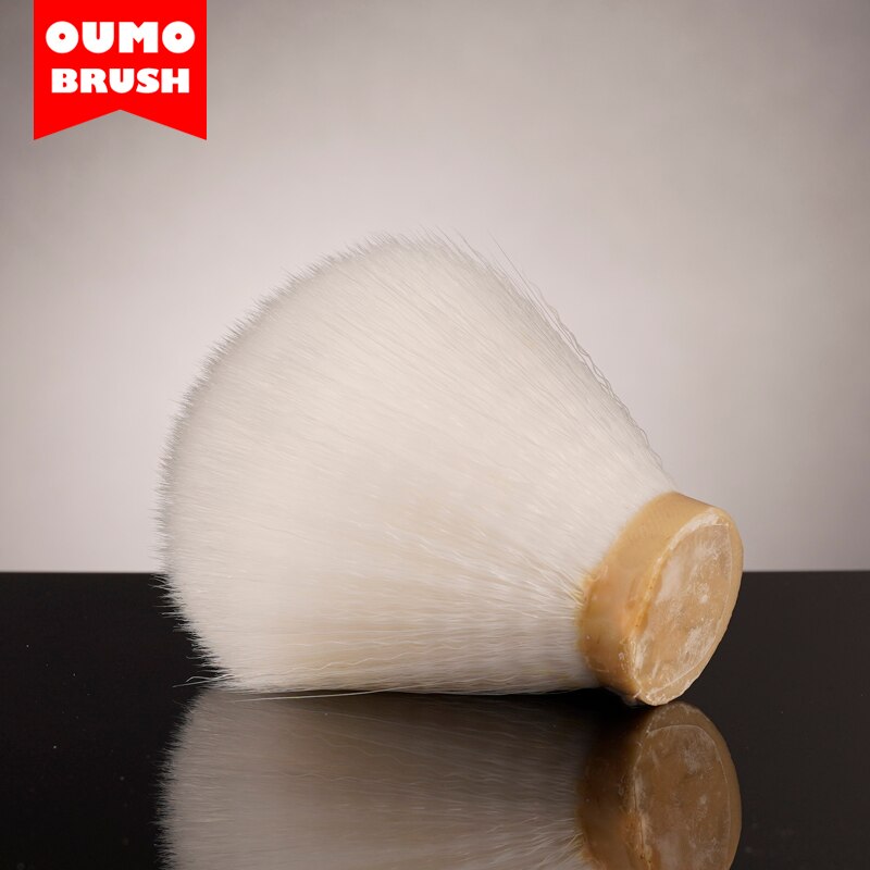 OUMO BRUSH-white synthetic hair knots shaving brush knots