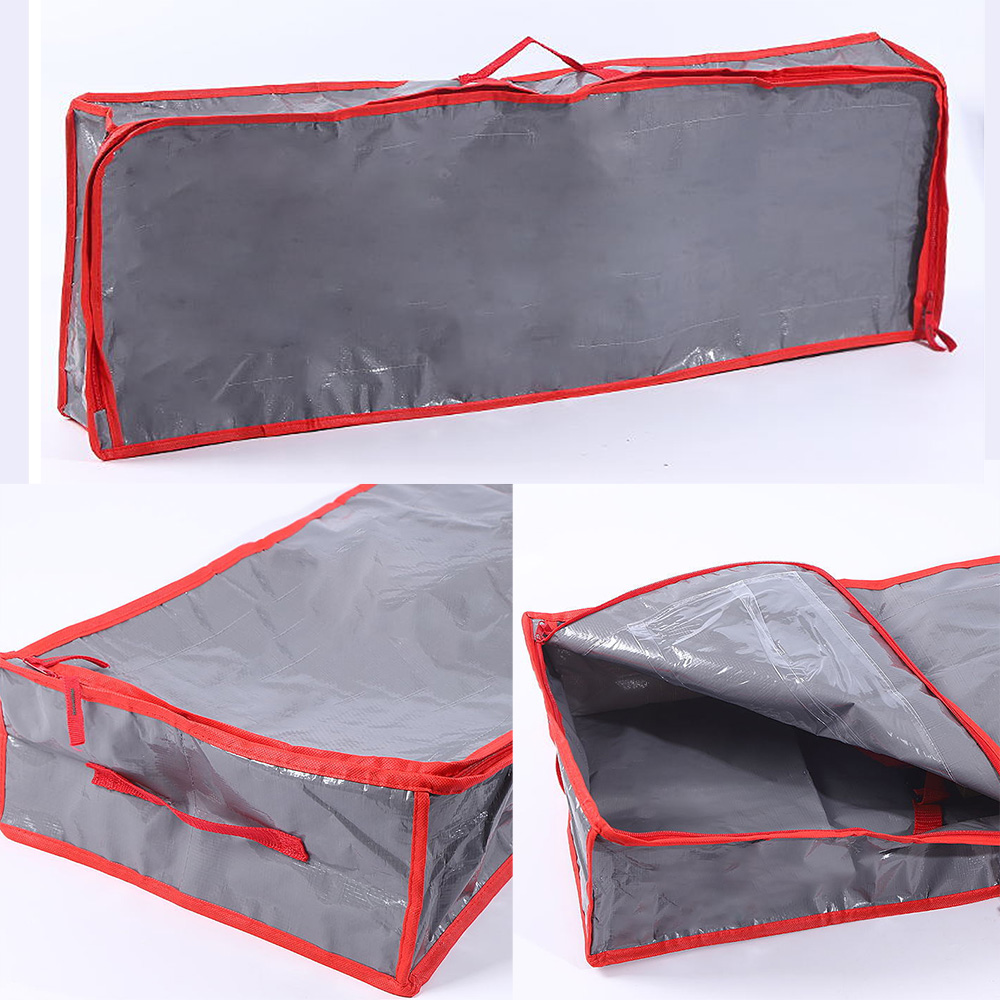 Wrapping Paper Containers Waterproof Wrap Zippered Dustproof Underbed Storage Organizer Wrapping Paper Bag Christmas
