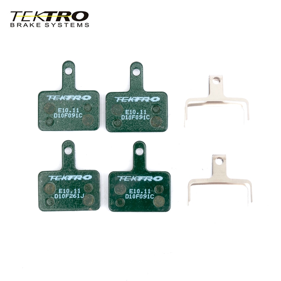 TEKTRO E 10,11-pastillas de freno para bicicleta de montaña, accesorio para shimano MT200, M355, M395, M415, M285, M286 y M280