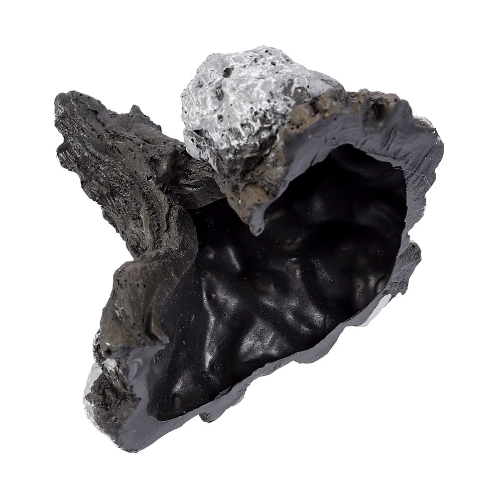 Reptile Terrarium Hiding Hut Lizard Dragon Beard Cage Hideout Landscape Habitat