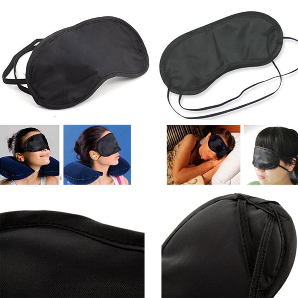 1 Pc Kleurrijke Gladde Polyester Eye Mask Blindfold Eye Slapen Comfort Aid Schaduw Patch Reizen Househood Ontspannen Accessoire Gereedschappen