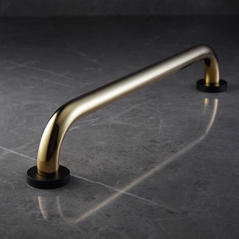 Soild Kupfer Badewanne Armlehne Schlecht Sicherheit Griff Schwarz Gold Schlecht Treppen Barriere Freies Ältere Gleitschutz Armlehne
