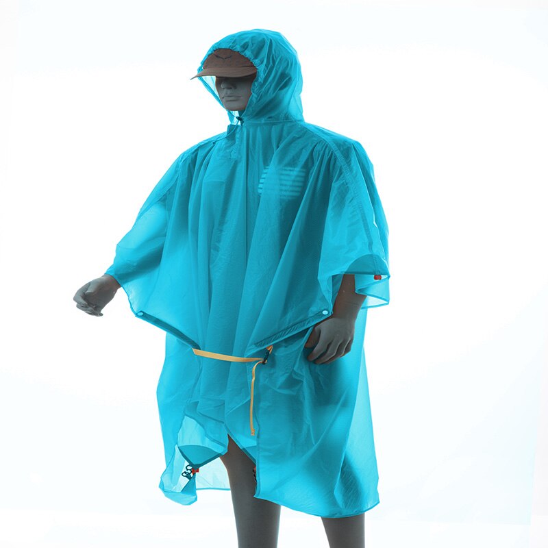 3F Ul Gear 3 In 1 Multifunctionele Poncho Regenjas Voor Wandelen Vissen Bergbeklimmen Gecoat Silicium Outdoor Mouwloze