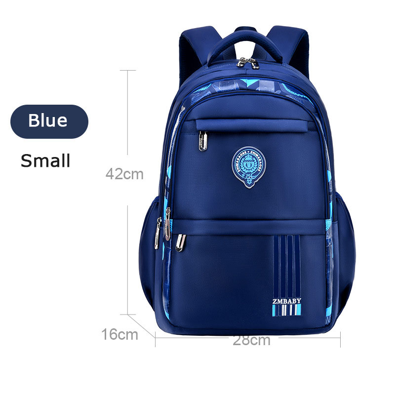 Zaini scolastici per bambini zaino ortopedico per College zaino in Nylon impermeabile borsa per libri per bambini per adolescenti sac mochilas escolar: blue small