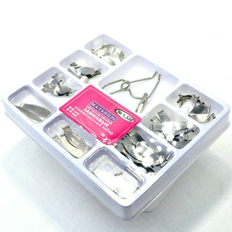 36 stk dental matrix bånd matrix tofflemire genoprettende værktøj universal matrix bånd tandlæge laboratorieudstyr tandværktøj