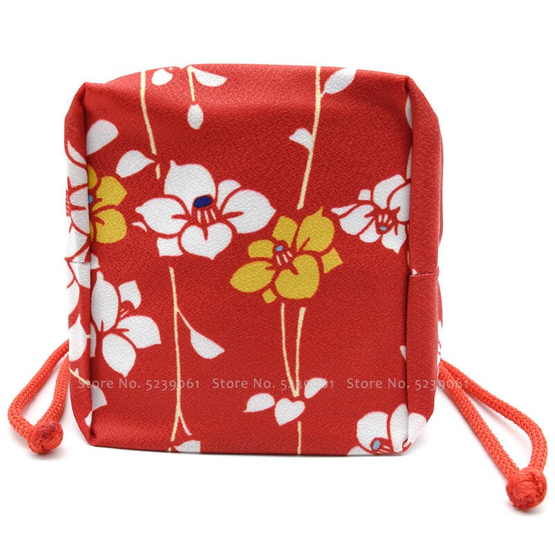 15 farben Japanischen Kimono Kawaii Geldbörse Blumen- Sakura Gedruckt Strahl Tote Tasche Tasche Frauen Yukata Paket Hochzeit Partei Taschen