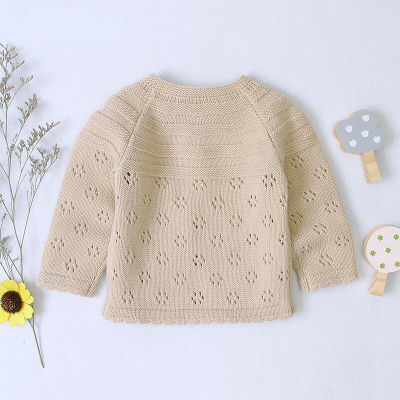 Baby & freundlicher Baby zur Seite fahren Langarm Winter Herbst Strickjacke Kleinkind Kleinkind Jungen Mädchen zur Seite fahren Kleidung