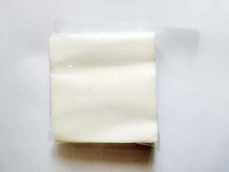 10 zakken M-3 stofvrij doekjes voor glasvezel connector cleanroomwisdoek M3 fiber reiniging papier cleaner 100 stks/zak