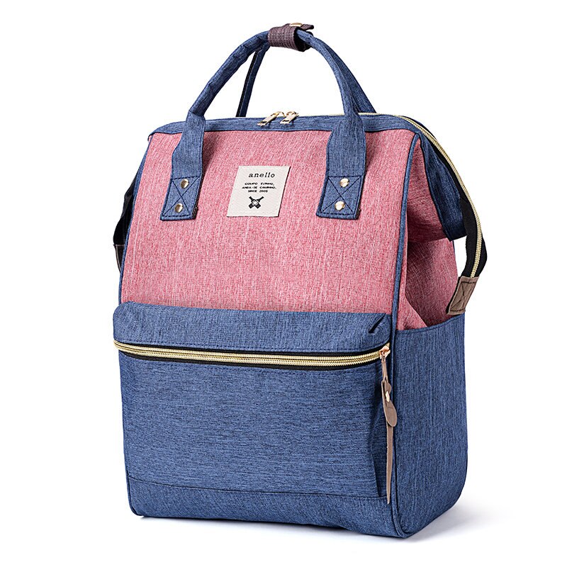 Korean Style oxford Backpack Women plecak na laptopa damski mochila para adolescentes school bags for teenage girls: blue-pink