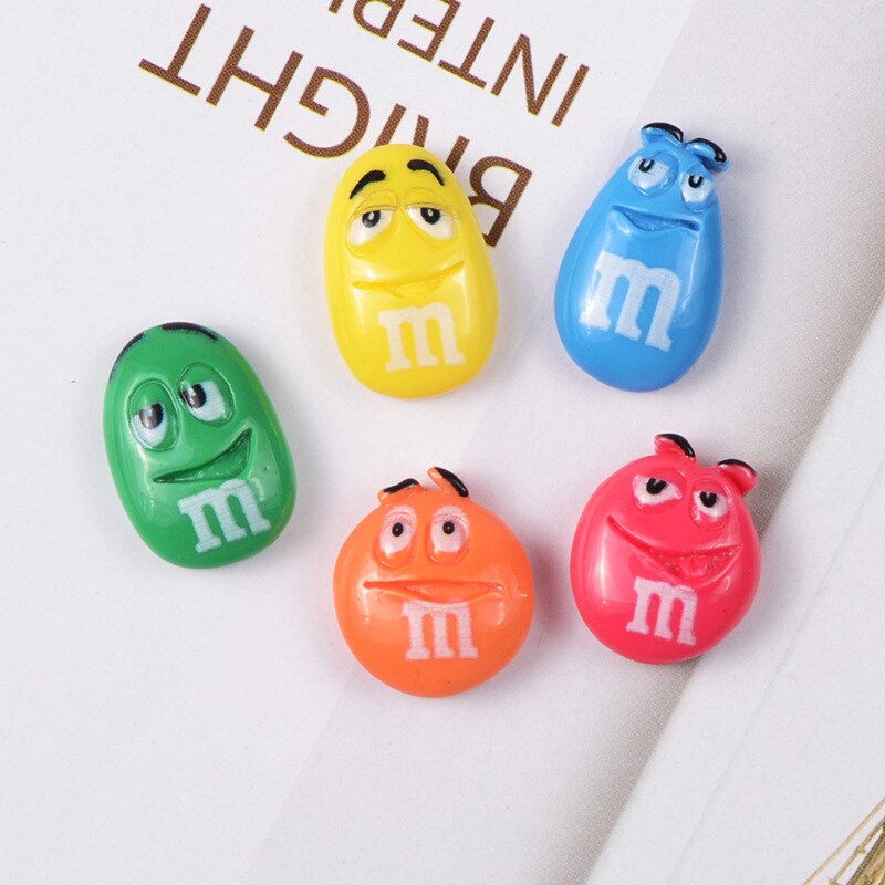 10 Pcs Slime Charm M Candy Polymer Clay Phone Case Decoration Accessory For Kids: F