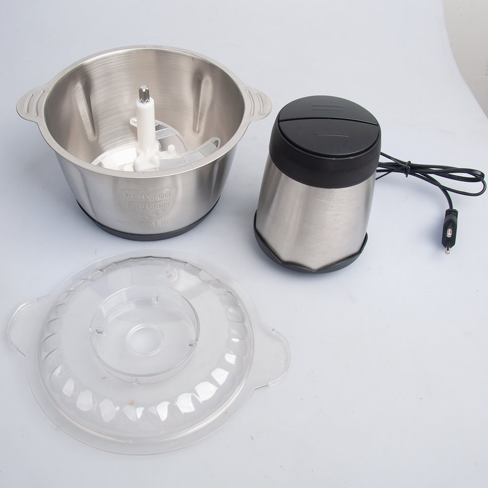 Procesadores de alimentos Houselin, picadora de carne y picadora de alimentos, picadora eléctrica de verduras para carne/pescado/verduras/comida para bebés