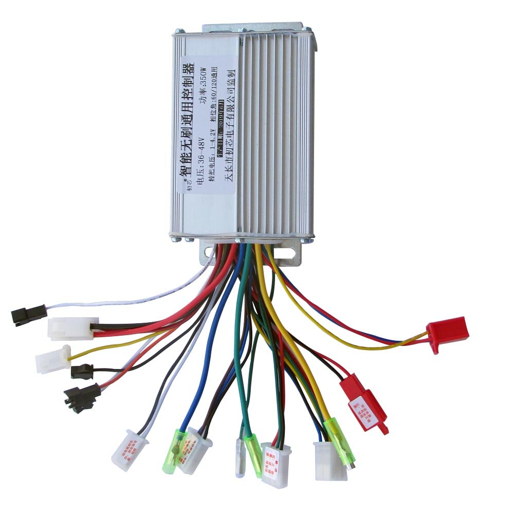 36V-48V 250W 350W ContrôLeur de VéLo éLectrique Sans Brosse Universel