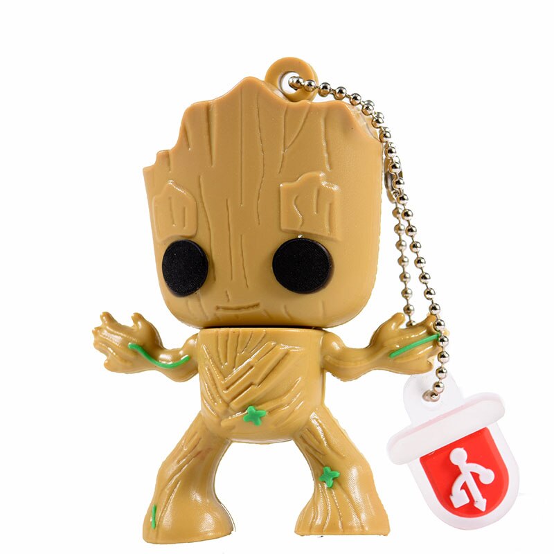 SHNADIAN del fumetto Bello Groot usb flash drive disk super heros memory stick Pen drive 4gb 8gb 16gb 32gb 64gb Creativo pendrive: 4gb / A