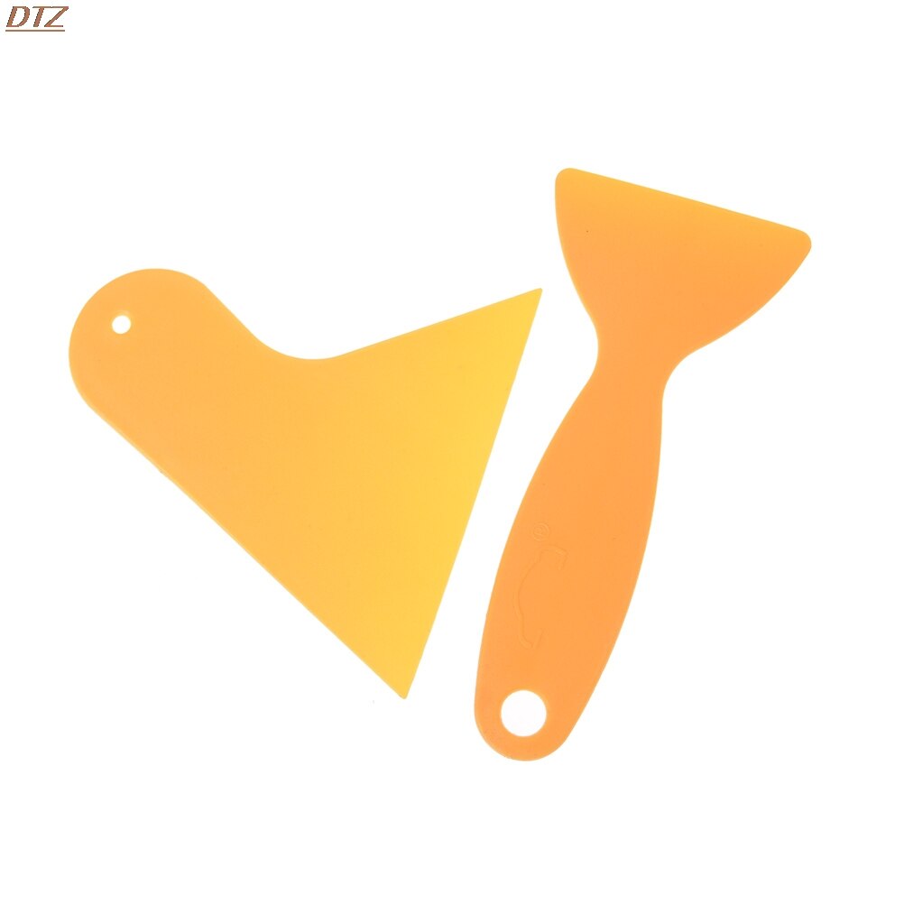 1Pcs Waterdichte Waarschuwing Tape Strip Stickers Waarschuwing Licht Reflector Beschermende Sticker Reflecterende Folie Auto Veiligheid Mark: 1set Sticker Scraper