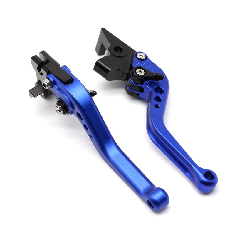 Short/Long Brake Clutch Lever For SUZUKI DL1050 DL1000 V-STROM GSX1300R HAYABUSA SV1000 S/N TL1000R Motorcycle Accessories: Short blue