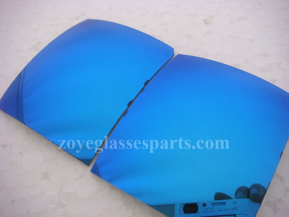 Polarized Lenses For Sunglasses TAC Polarized Lenses Dark Blue Color Revo UV400 Lenses 55*65mm 4 Base