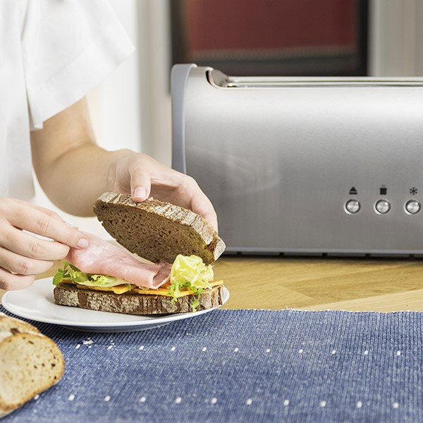 Tostadora Cecotec Steel 2L 3037 1400W