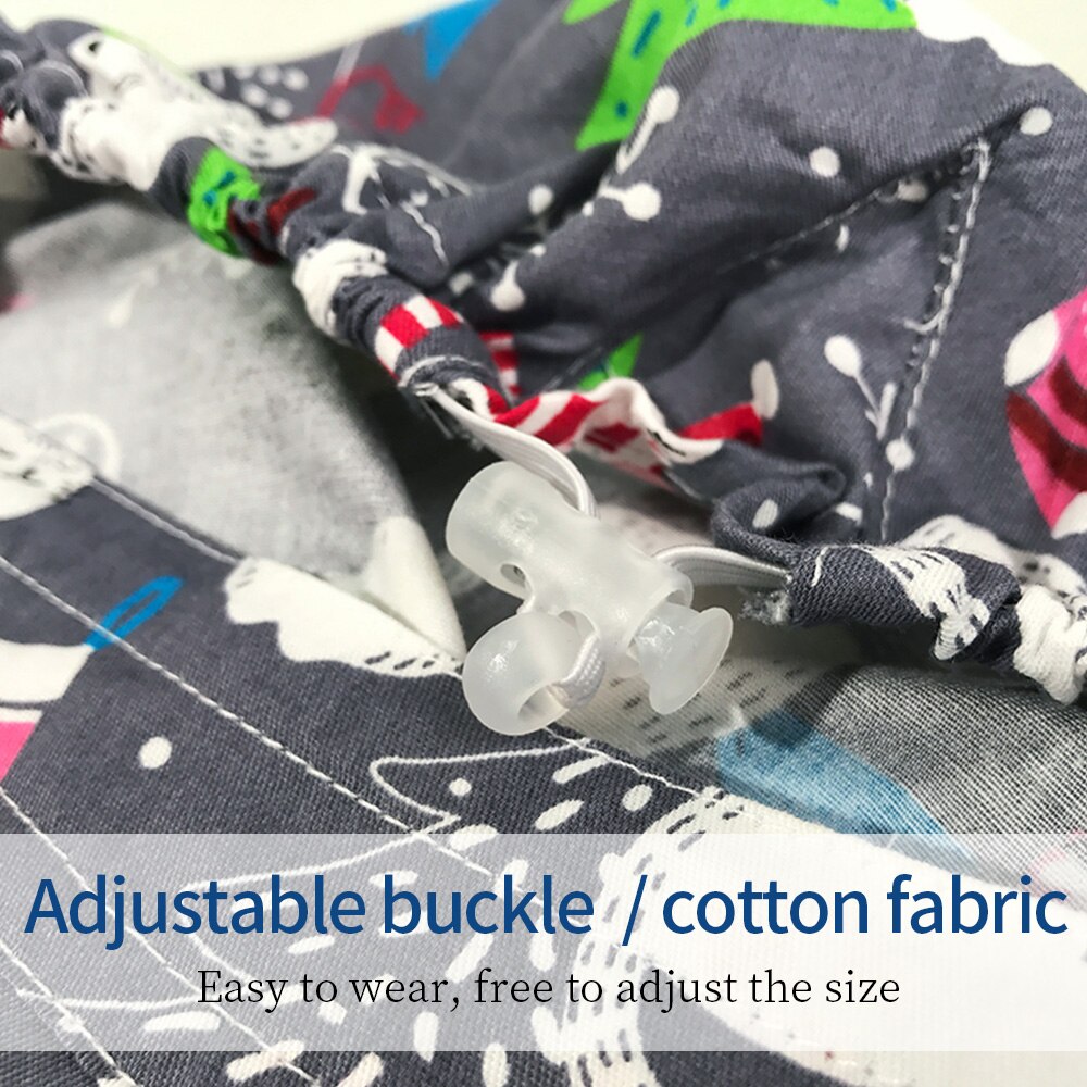 Multicolor baumwolle peeling hut Elastische Einstellbar Haushalts staubdicht arbeit kappe mit Schweiß handtuch Floral print peelings kappen lange haar