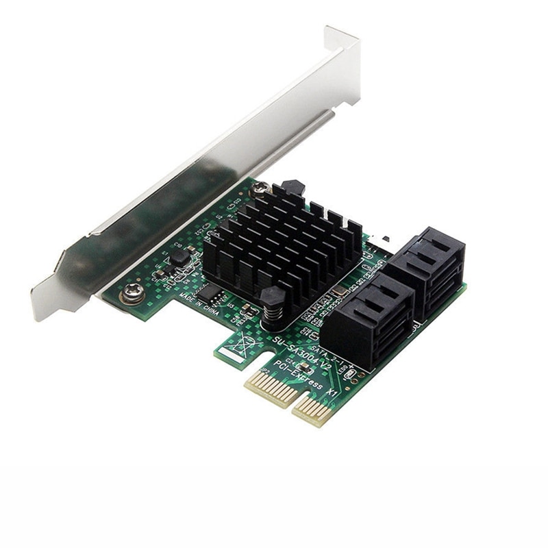 Pcie Pci Express Naar 6G SATA3.0 4-Port Sata Iii Uitbreiding Controller Card Brede Adapter