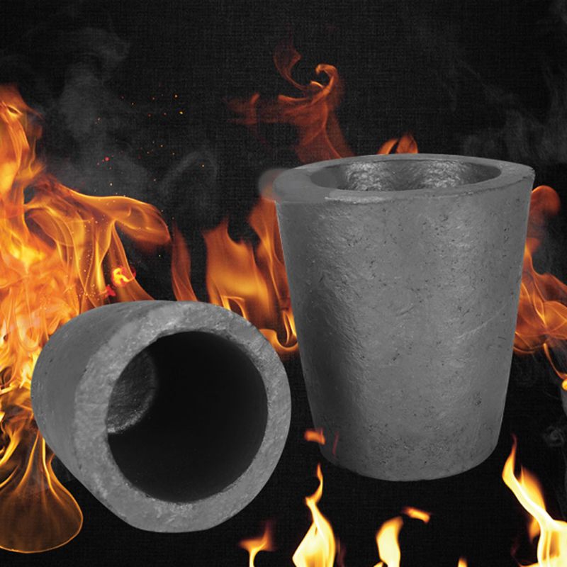 1-5kg valimo savi grafiitti upokkaita musta kuppi uunin taskulamppu sulatus valu jalostus kulta hopea kupari messinki alumiini