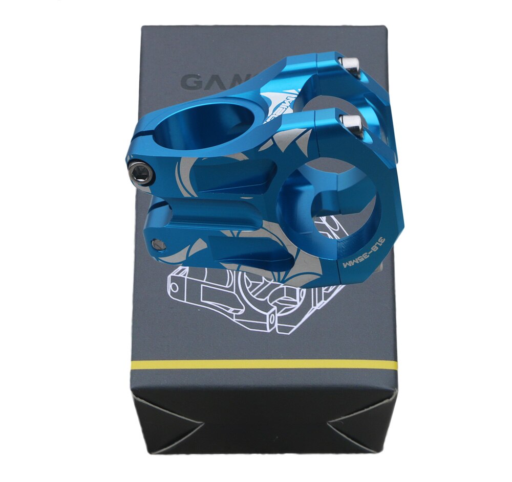 Potencia corta mtb Vástago de manillar de bicicleta de montaña, piezas de 0 grados para DH AM Enduro, 31,8mm, piezas 31 8 vastago bicicleta carretera potencia bici