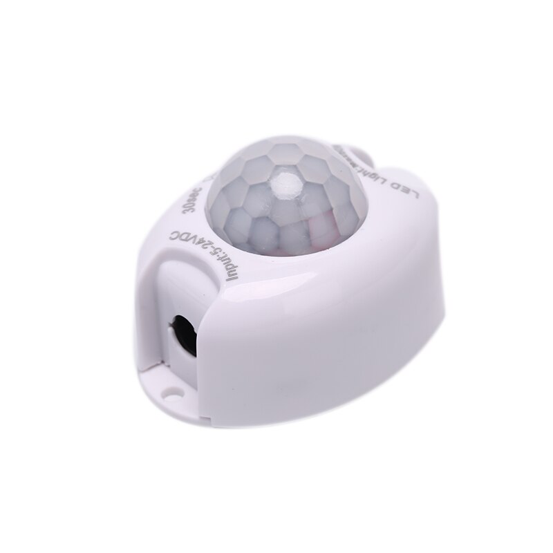 Bevægelsessensor lyskontakt 5v 24v pir bevægelsessensor dc bevægelsesdetektor aktiveret timer automatisk tænd/sluk for led strip