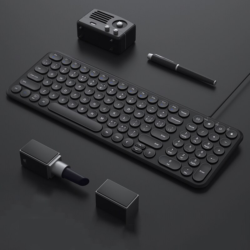 Wired Gaming Keyboard Mouse Set For Macbook Xiaomi Laptop Silent USB Computer Magic Keyboard Mouse Combo PC Gamer Laptop Keypad: Black Keyboard