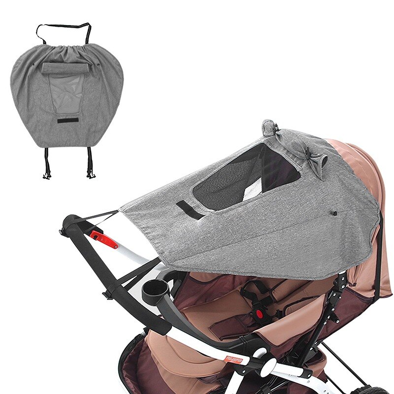 Baby Stroller Awning UV Protection Sunscreen Pushchairs Sun Canopy Universal Prams Sunshade Prams Stroller Accessories: A-04