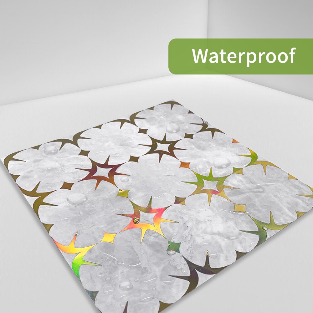 Funlife® Gilding Star Mosaic Tile sticker Peel &amp; Stick Removable Self-Adhesive kitchen Wallpaper Kitchen Backsplash Waterproof