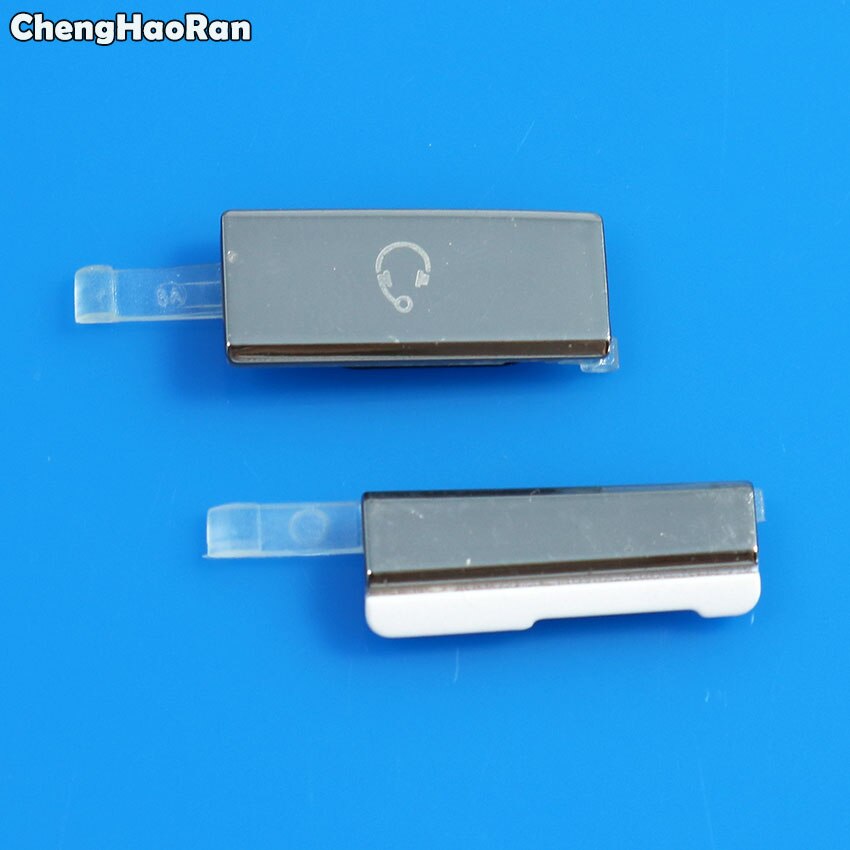 Enchufe de polvo del puerto de carga USB ChengHaoRan + tarjetas Micro SD y Sim cubierta de la ranura del puerto Jack para Sony Xperia V S LT25i LT25 LT26 LT26i: LT25i--Silver