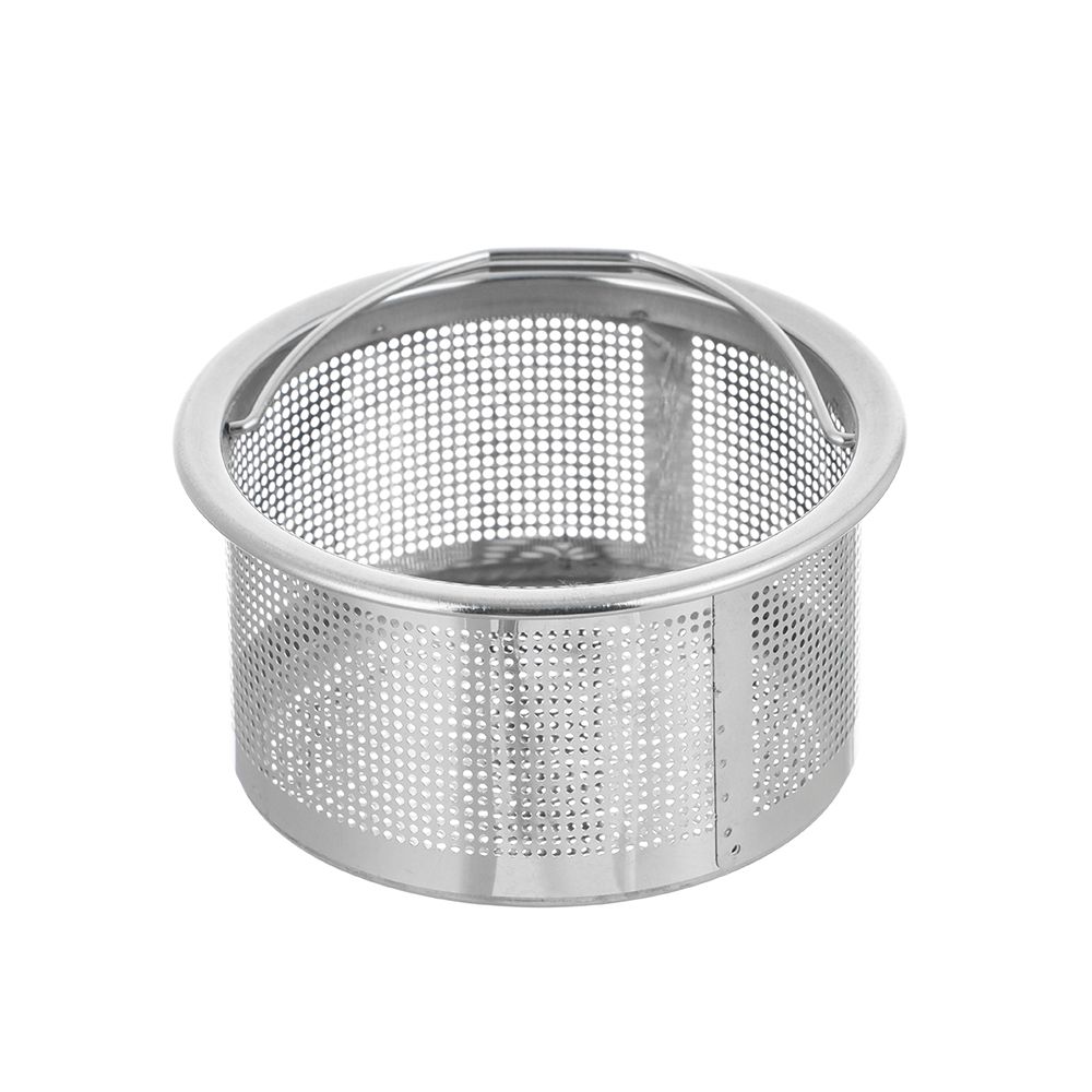 Aggiornamento scolapiatti in acciaio inox pulizia roba copertura cibo tappo per capelli tappo filtro cestello lavello colino colino