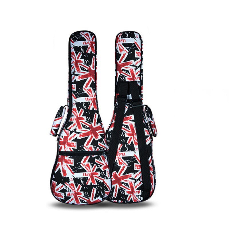 retail kid leuke 21 26 ukulele tas sopraan case lanikai gitaar gewatteerde rugzak kleurrijke patroon schouderbanden pocket