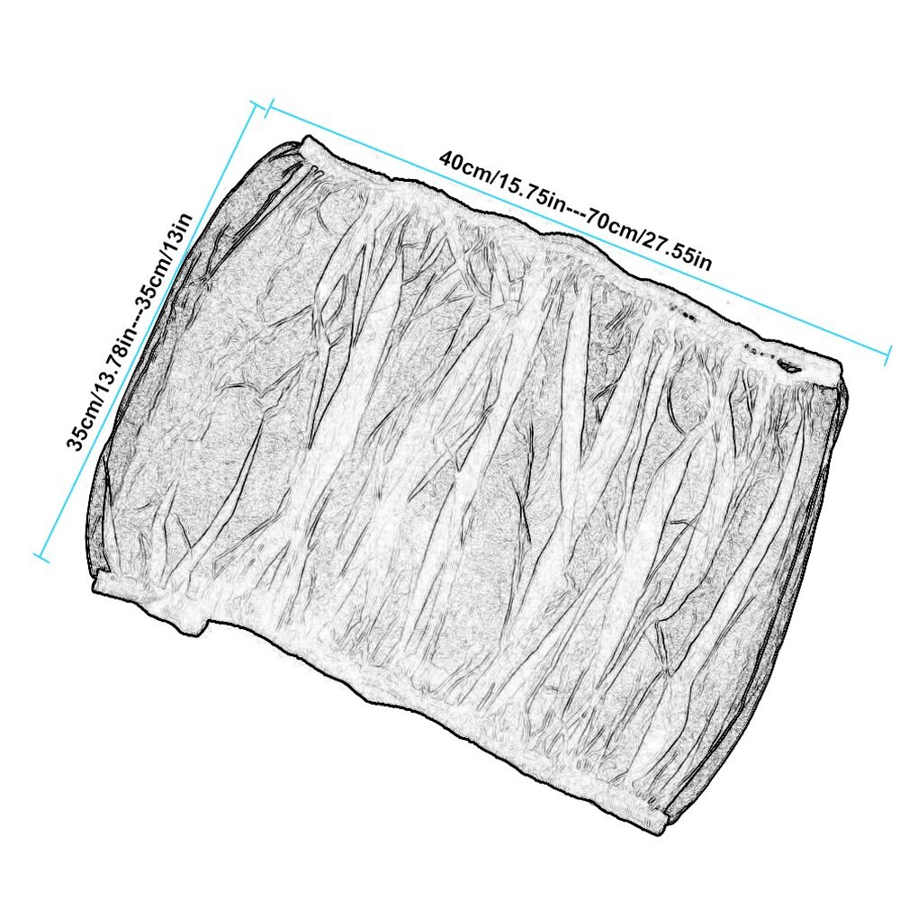 Cage Cover Tidy Adjustable Parrot Stretchy Nylon Mesh Net Washable Shell Basket Soft Airy Bird Cage Cover Pet Bird Supplies