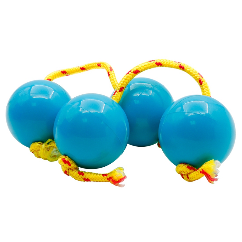 2 stk plast sandhammer maracas æg baby barn legetøj orff tidlige uddannelsesmæssige musikalske legetøj blå farve: Default Title