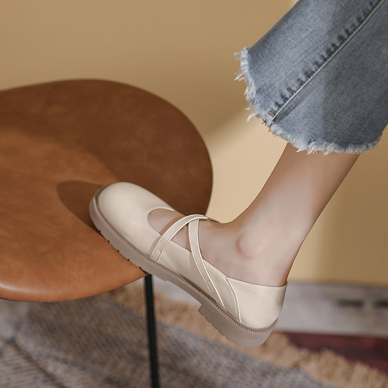 Damenschuhe aus pu-leder mit runder #39 , schlichter retro-stil, schwarz, süß und cool, Pumps, Maria janes, runder absatz