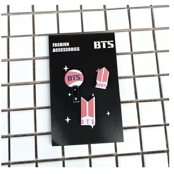Hqbts Bangtan Jongens Acryl Broche Set Perifere Dezelfde Stijl: A9-BT