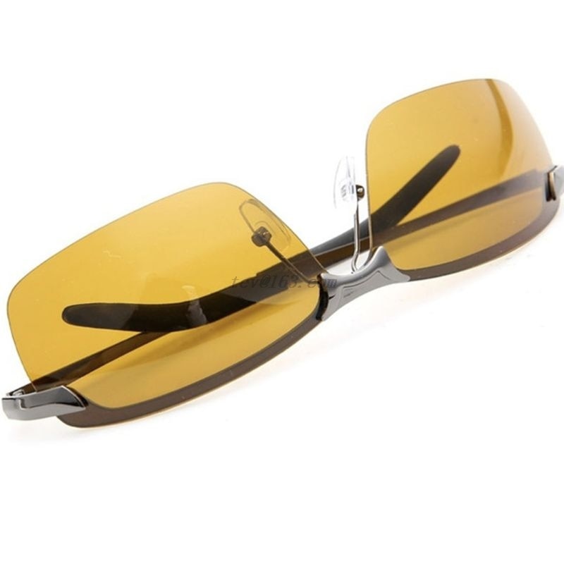 Mænd polariserede kørsel solbriller nattesyn briller reducerer blænding