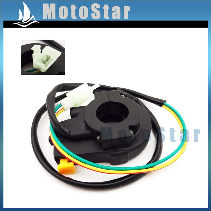 7/8 ''22 Mm Off Stop Kill Switch Handvat Gasklephuis Voor Chinese Mini Moto Dirt Bike Kids Atv Quad