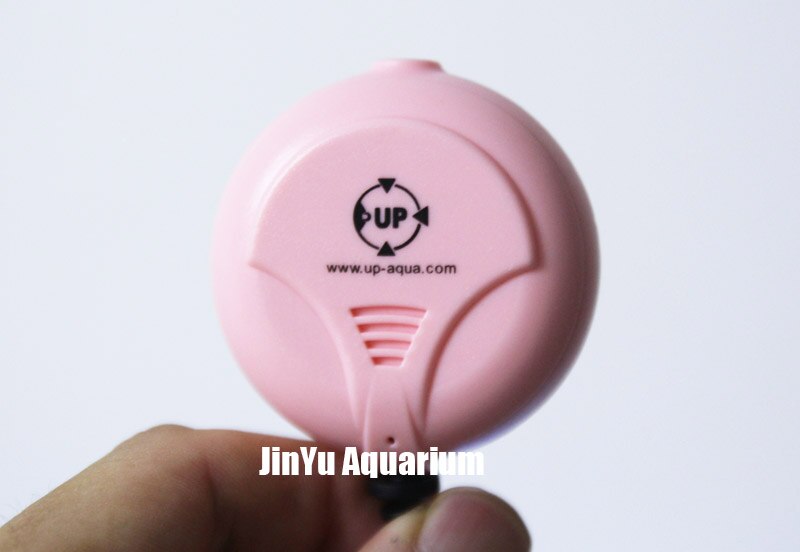 Mini nano luchtpomp Stille Luchtpomp Aquarium Zuurstof Luchtcompressor Beluchter Aquarium Air Flow Maker Prump Vis Marine tank: Pink