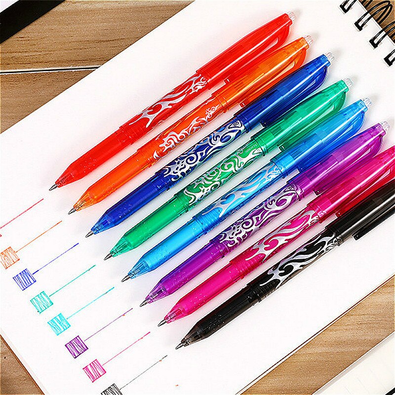 1pcs black Drawing Coloring Painting Drawing Kids Toys Birthday Writing Children Educational Toy Kids Erasable Colour Pen