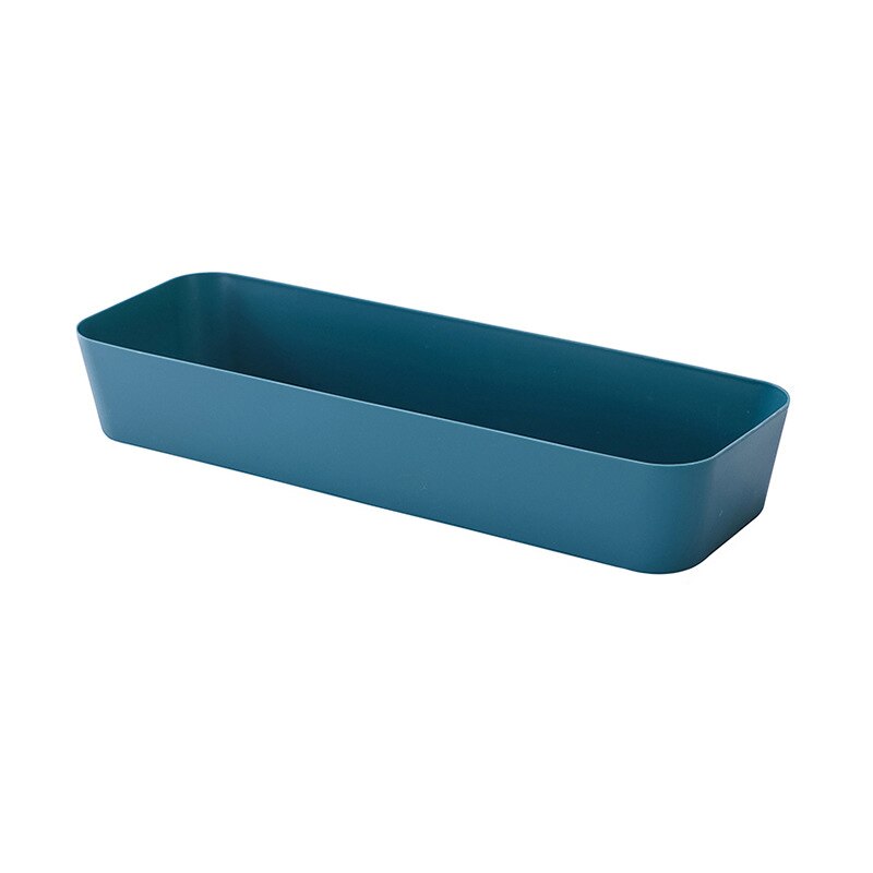 Schublade Organizer Löffel Besteck Trennung Abschluss Lagerung Kasten Besteck Lagerung Organisation Schublade fach lagerung Kasten: dunkel Blau (Mittel)