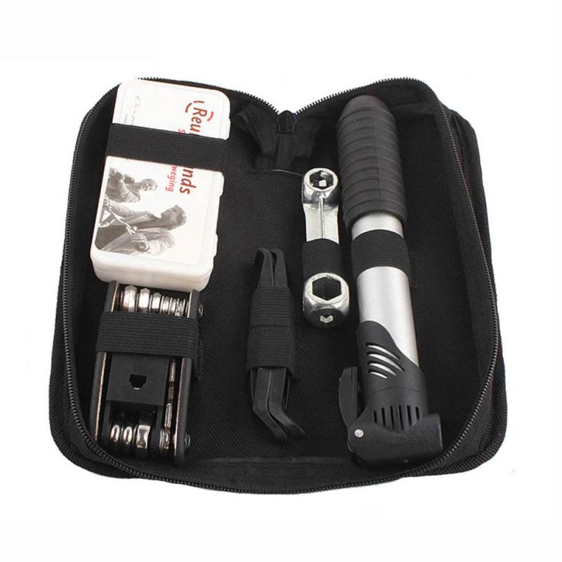 16 in 1 Multifunction Bicycle Repair Tools Kit Cycling Screw Wrench Tire Lever Pump Tool MTB Mountain Cycling Bike Repair Tools