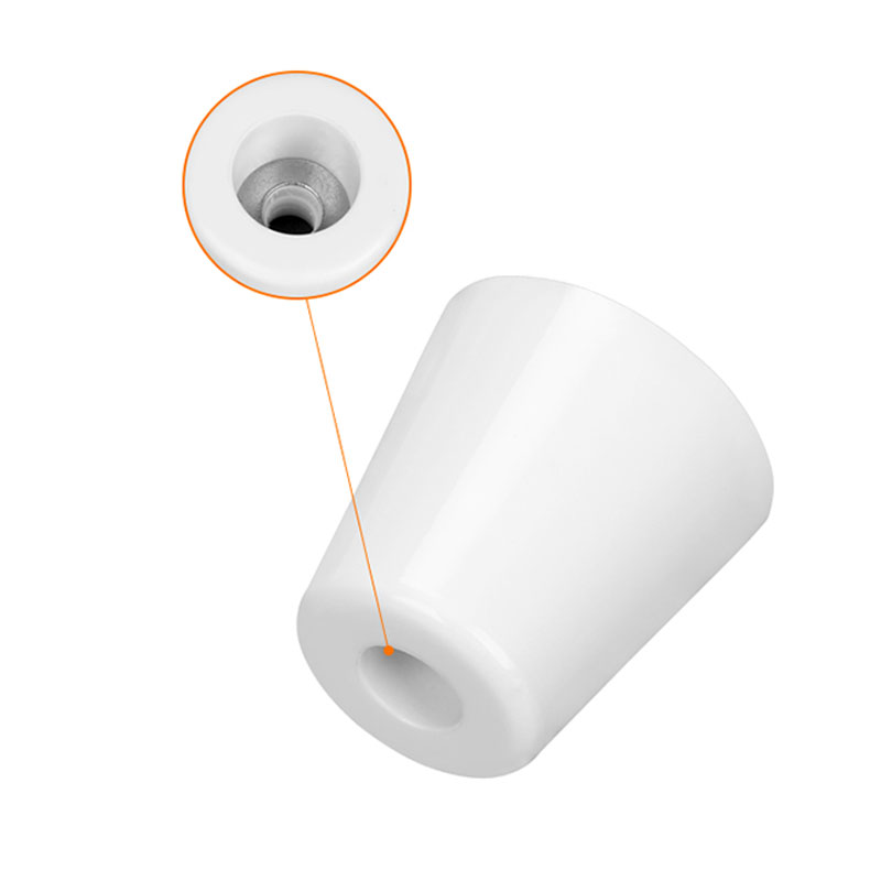 10 Stuks Anti Slip Meubelpoten Voeten Pads Voor Kast Bed Tafel Wit Conische Rubberen Schokkussen Vloer Beschermer Meubelonderdelen