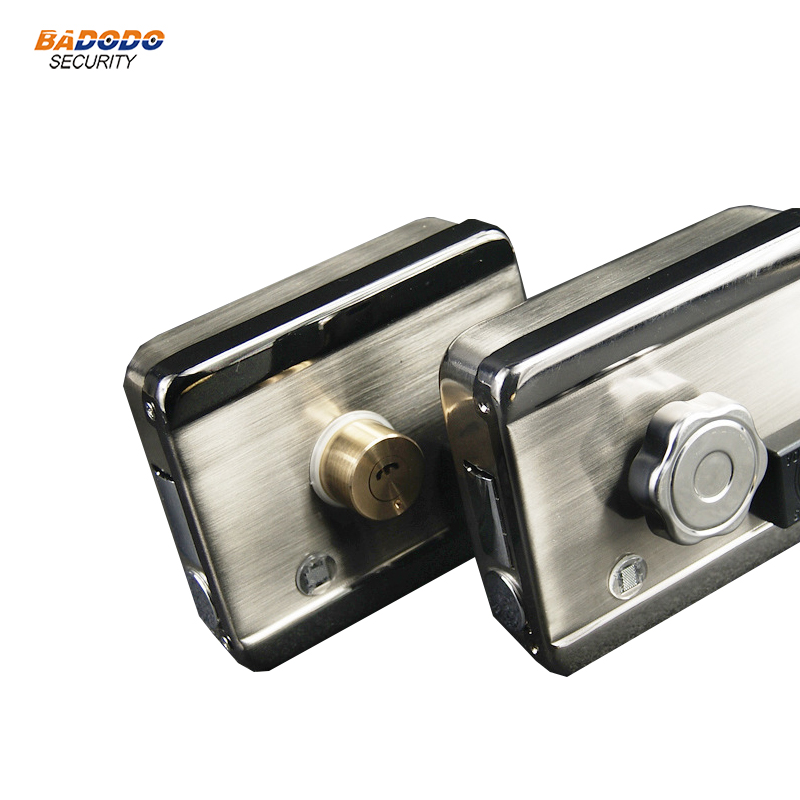 Wireless Electric lock locker motor door lock support 13.56 MHz IC card reader for access control gate door open home security