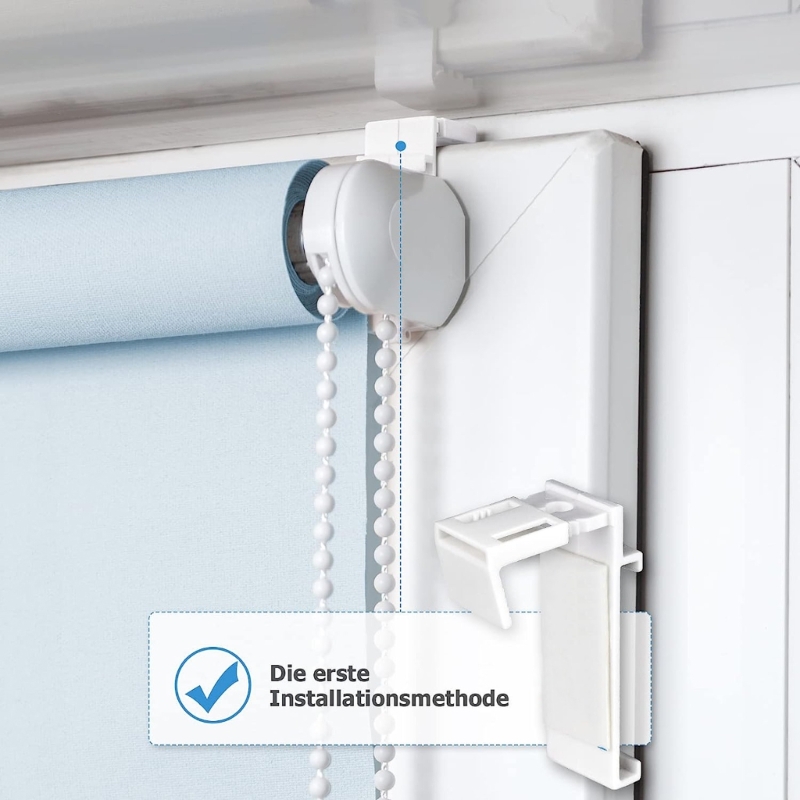 Verstelbare beugels Klemsteunbeugel Kunststof materiaal voor rolgordijnen