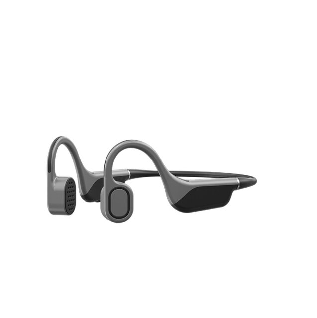 B9 Wireless Bluetooth Headphones Bone Conduction Earphones Stereo Earbud Built-in Memory 8G Sport Waterproof Headset With Mic: Black